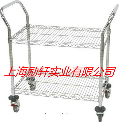 二層連體扶手推車 規格：450*750*900
